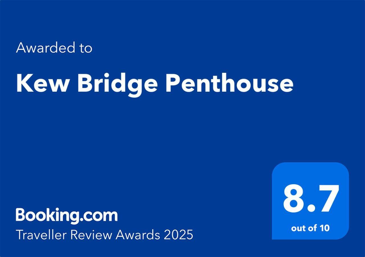 Kew Bridge Penthouse Appartement Londen Buitenkant foto